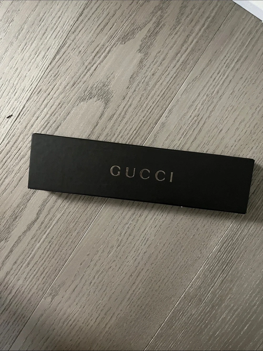 Vintage Gucci Black Leather Strap Bracelet/choker